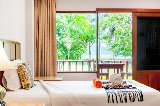 فيلا ديلوكس بسريرين منفصلين، Sailom Resort Bangsaphan 4/10