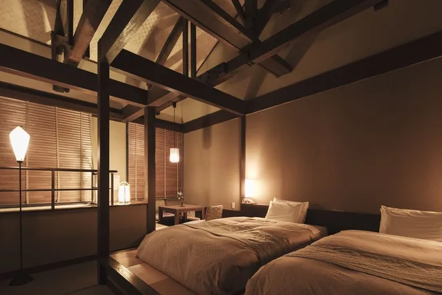 Japanese, Maisonette, Twin Beds, Outdoor Bath، Miyamaso Takamiya 1/1