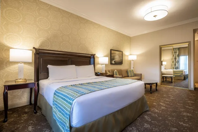 غرفة ديلوكس بسرير كينج بإطلالة على المدينة، Ayres Hotel Seal Beach 1/6