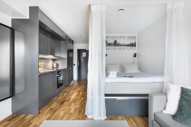 Studio, Apartment, Double Bed, HOOM Home & Hotel Sollentuna 2/4