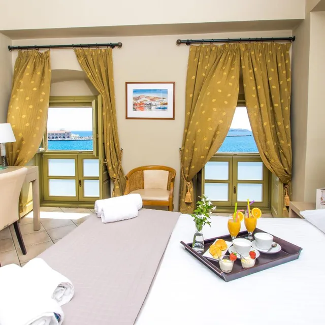 Deluxe, Double or Twin Bed, Sea View, Balcony or Terrace، Hotel Diogenis 3/7