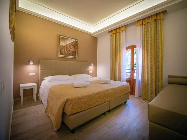 غرفة اقتصادية بسرير مزدوج أو سريرين منفصلين، Hotel Villa San Giorgio 4/7