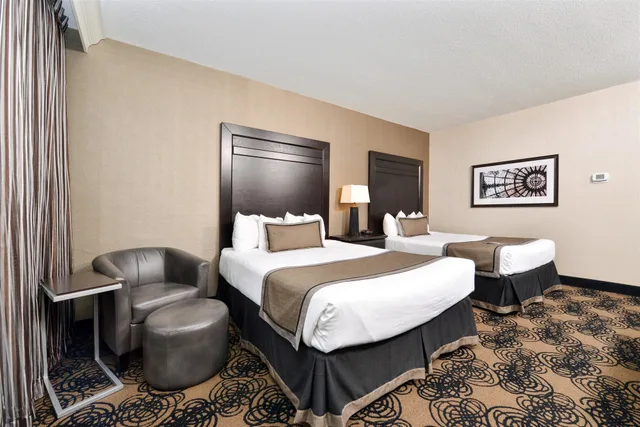 غرفة قياسية بسريرين كوين لذوي الإعاقة، Best Western Plus Midwest Inn 2/6