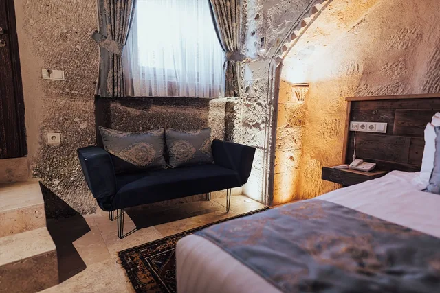 غرفة ديلوكس بسرير كينج، Sah Saray Cave Suites Halal Hotel 5/7