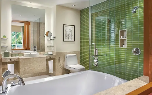 غرفة بسريرين مزدوجين بإطلالة على الحديقة بشرفة، Sheraton Hua Hin Resort And Spa 9/19
