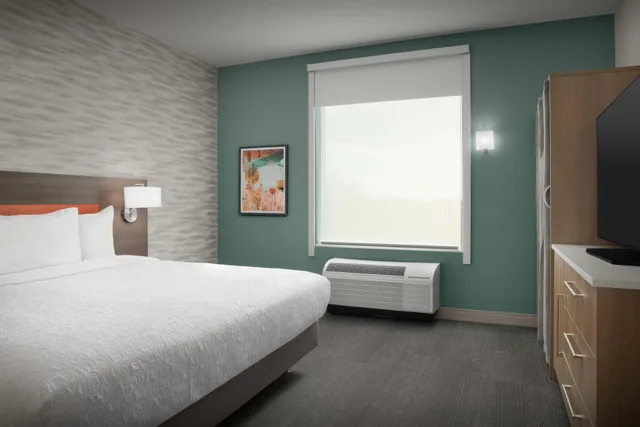 جناح بسرير كينج بغرفة نوم واحدة لذوي الإعاقة، Home2 Suites by Hilton Georgetown Austin North 1/2