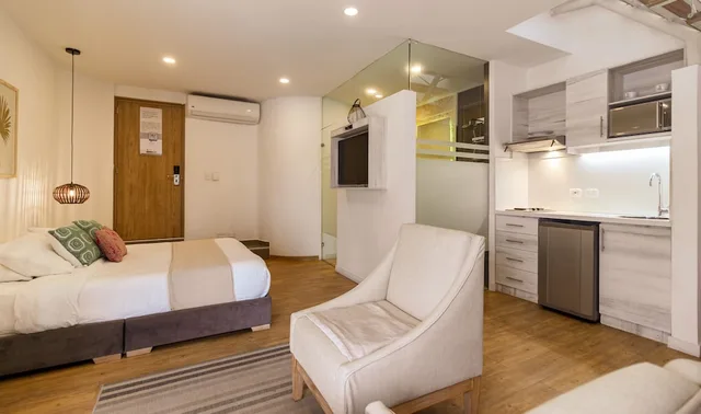 جناح استوديو بسرير مزدوج مع أريكة، Cartagena Suites de Manga 1/5