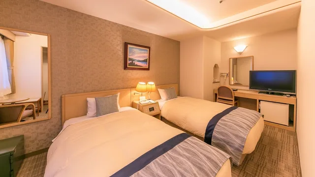 غرفة بسريرين منفصلين، Hotel Kajikaso 4/6