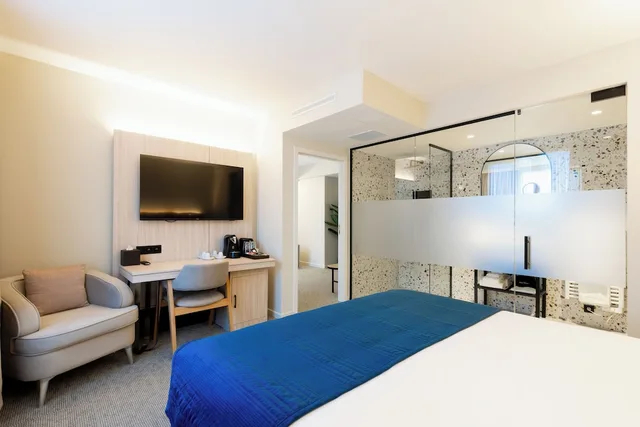 جناح بسرير كينج بشرفة مع أريكة، The Liman Hotel 6/7