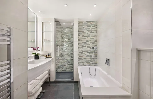 غرفة ديلوكس بسرير كينج بإطلالة على النهر بشرفة، Hyatt Regency London Albert Embankment 2/5