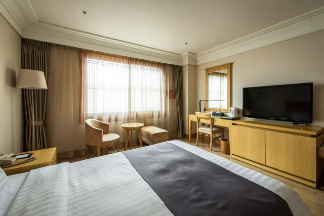 غرفة قياسية بسرير مزدوج، Shangria Beach Tourist Hotel 4/6