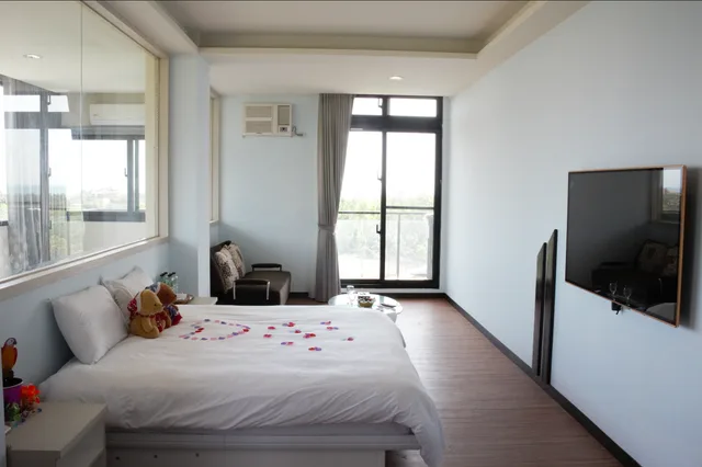 غرفة بسريرين كوين، Starry Inn 1/2