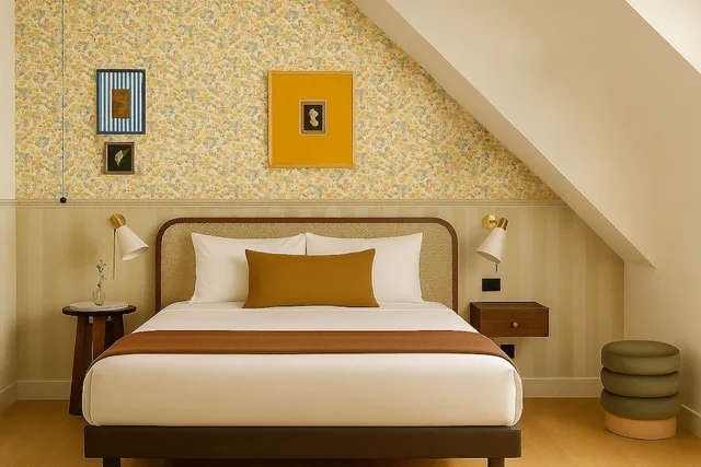 غرفة قياسية مفردة بسرير مزدوج، HOTEL B SQUARE 3/8