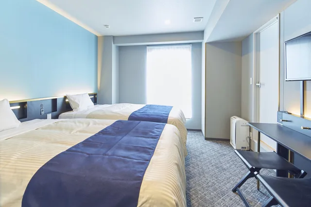 غرفة قياسية بسريرين منفصلين، ICI Hotel Tokyo Hatchobori 3/9