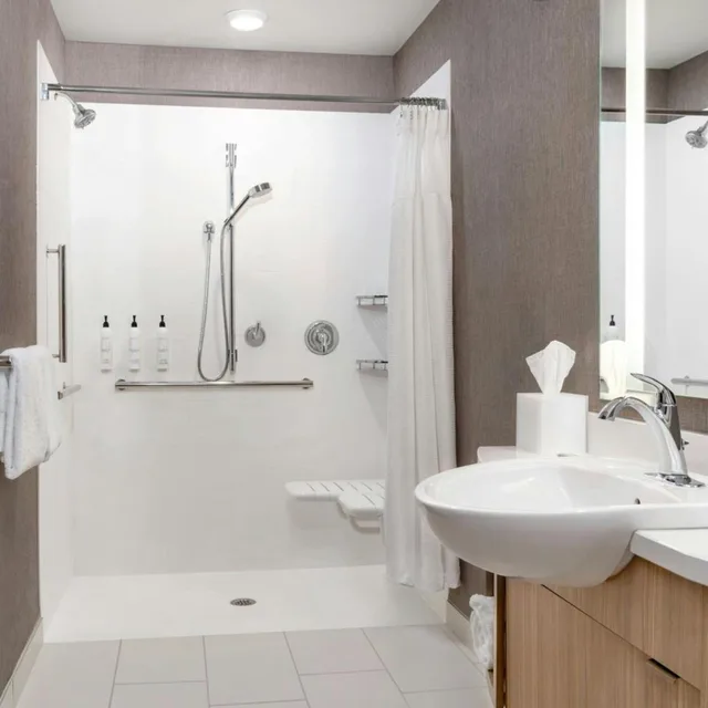 جناح بسريرين كوين مع سرير سحّاب إضافي مع أريكة لذوي الإعاقة، SpringHill Suites by Marriott Holland 3/5