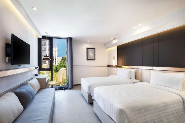غرفة سوبيريور بسريرين منفصلين، Best Western Plus Ratchada Hotel 1/4
