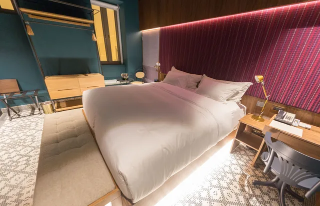 غرفة سوبيريور بسرير كوين مع أريكة، Hotel Casona Del Colegio 2/4