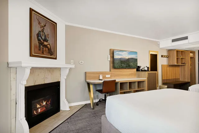 غرفة بسريرين كوين لذوي الإعاقة، Chateau Big Bear Boutique Hotel, BW Signature Collection 2/3