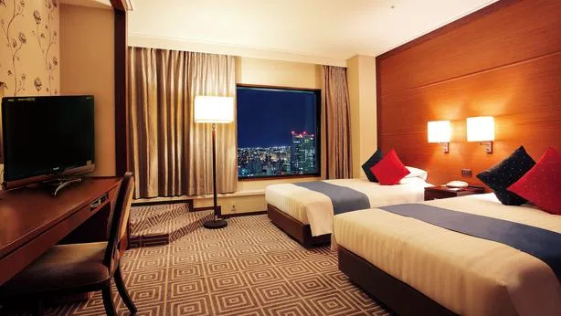 غرفة بريميير بسريرين منفصلين في طابق مرتفع، Premier Hotel Nakajima Park Sapporo 2/2