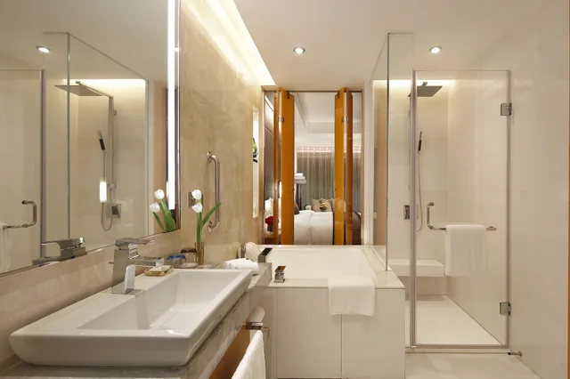 غرفة قياسية بسريرين مزدوجين مع دخول صالة النادي، CROWNE PLAZA YANGZHOU 5/8