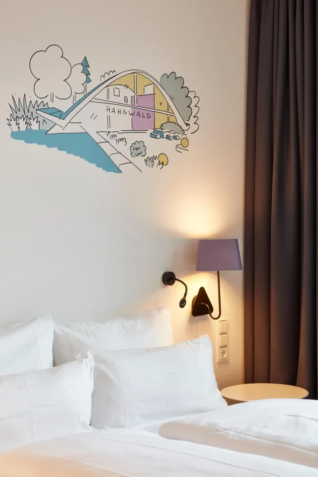 غرفة بسرير مزدوج، Hotel im Leskanpark 7/10