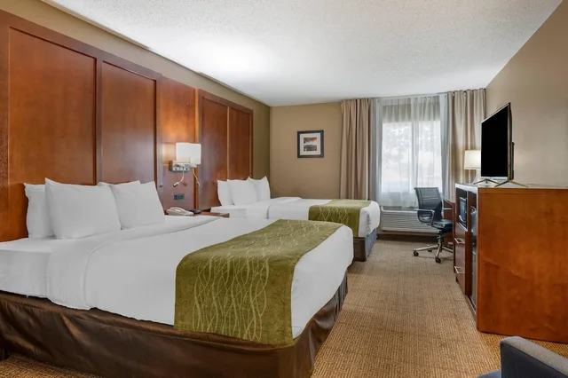 غرفة قياسية بسريرين كوين، Comfort Inn Romeoville - Bolingbrook 4/10