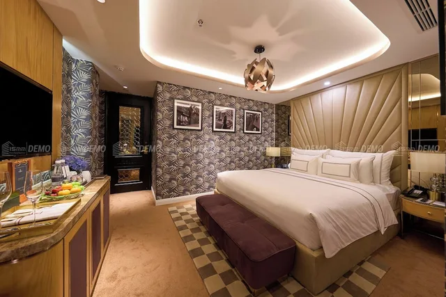 غرفة تنفيذية بسرير كينج، The Haron Hanoi Boutique Hotel 4/10