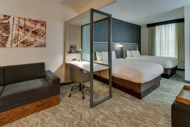 Studio, 2 Queen Beds, Sofa, SpringHill Suites Birmingham Downtown at UAB 1/2