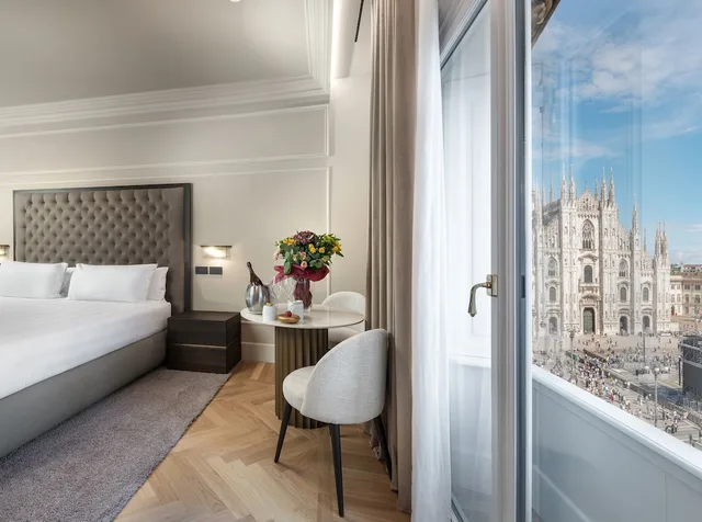 جناح جونيور بسرير كينج بإطلالة على المدينة، The Glamore Milano Duomo 1/4
