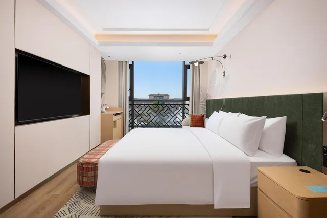 غرفة سوبيريور بسرير كينج، Hilton Garden lnn Tongxiang Wuzhen 1/4