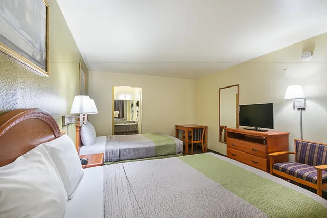 غرفة ديلوكس بسريرين مزدوجين للمدخنين، Motel6 Livingston, TX 8/10