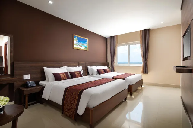 غرفة ديلوكس رباعية بسريرين مزدوجين، Nolis Hotel 2/2