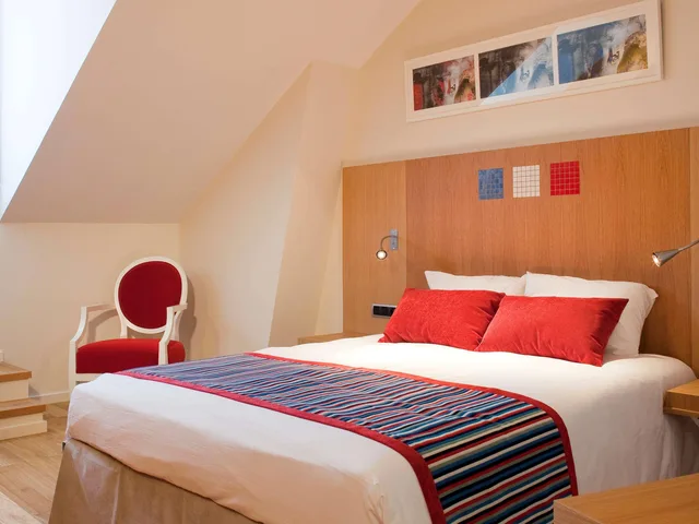 غرفة بسرير مزدوج، Mercure Vittel Hotel 3/6