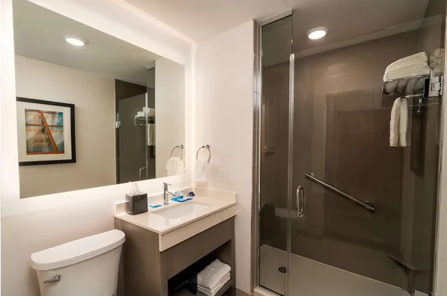 غرفة بسرير كينج مع أريكة، Hyatt House Nashville Franklin Cool Springs 2/3