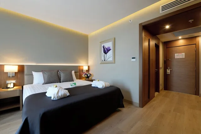 غرفة بريميوم بسرير كينج بإطلالة على المدينة للمدخنين، Holiday Inn Bursa - City Centre 2/7