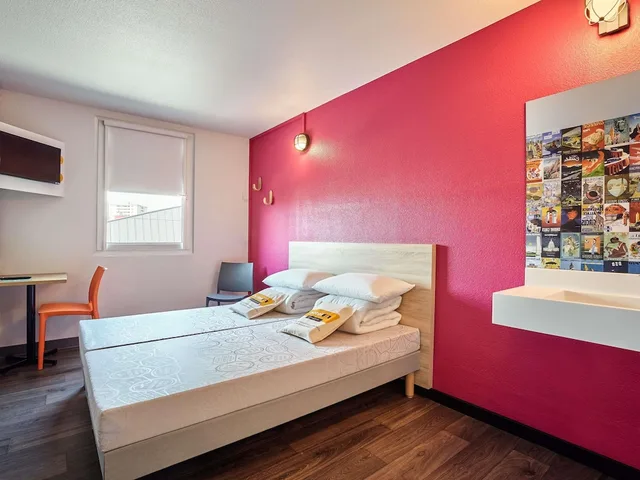 Tande, Twin Beds، hotelF1 Paris Saint-Denis Universite 6/10