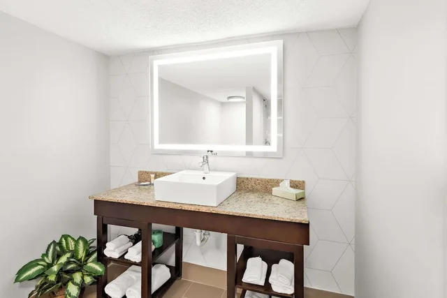 جناح بسرير كينج مع أريكة، Comfort Suites Columbus 6/6