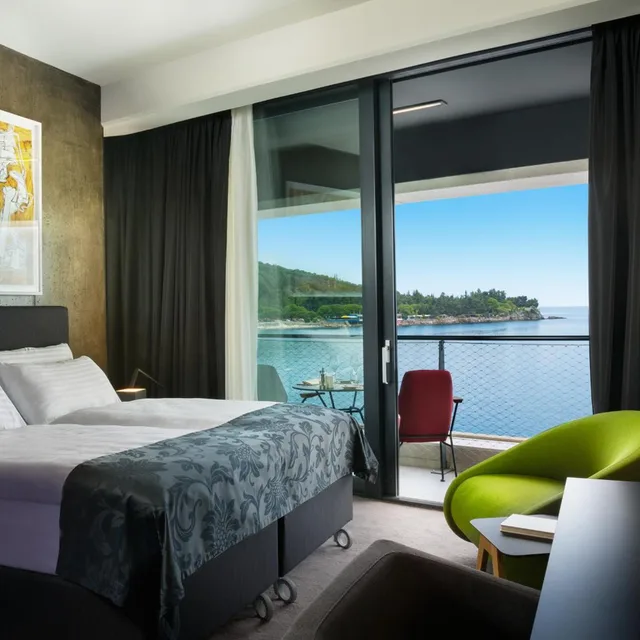 غرفة ديلوكس بسرير مزدوج أو سريرين منفصلين بإطلالة على البحر، Boutique & Design Hotel Navis 6/10