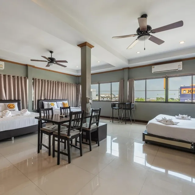 غرفة ديلوكس عائلية، Bkk39 Airport hotel 9/10