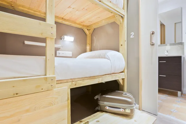 سكن مشترك بأربعة أسرّة للنساء بحمام خاص، Ant Hostel Barcelona 1/1