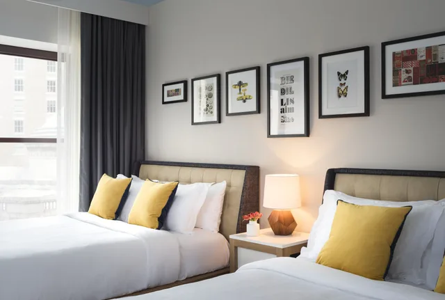 غرفة بسريرين كوين، The Kimpton Schofield Hotel 1/1