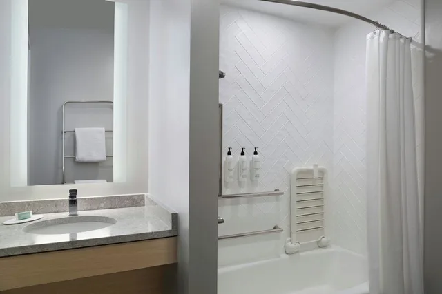 جناح بسرير كوين بغرفة نوم واحدة مع أريكة، Towneplace Suites by Marriott Ft Lauderdale West 3/4