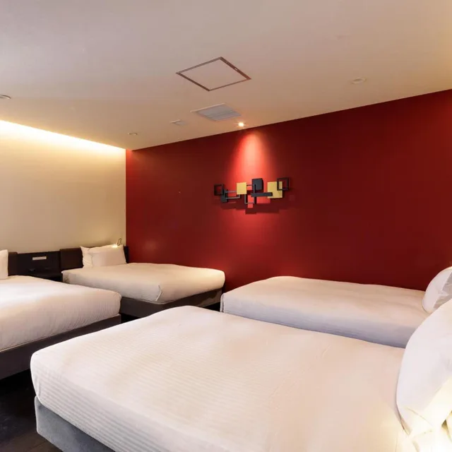 غرفة بريميوم رباعية، HOTEL AMANEK Osaka Namba 2/5