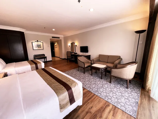 غرفة ديلوكس عائلية رباعية بأربعة أسرّة، Grand Darul Makmur Hotel Kuantan 3/8