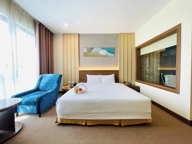 غرفة ديلوكس بسرير كينج، Muong Thanh Grand Quang Tri Hotel 6/10