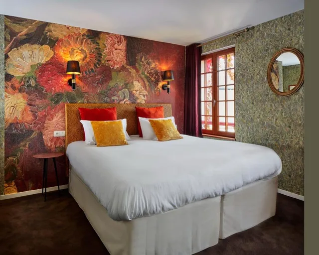 غرفة بريستيج بإطلالة على الحديقة، Hotel de France Et Des Fuchsias 2/2