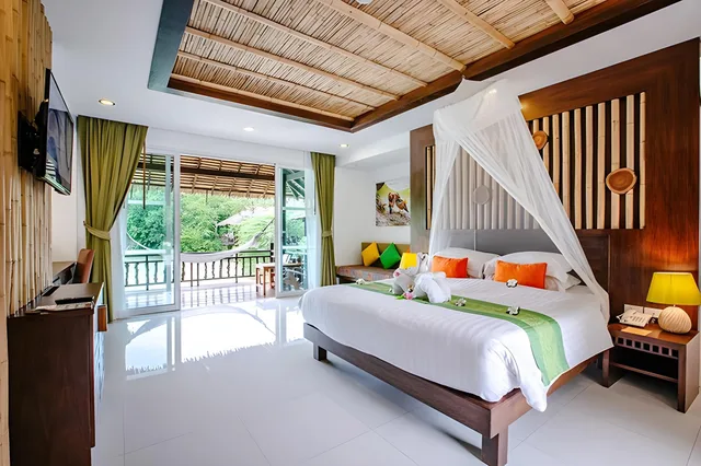 Grand, King Bed, Pond View، Ban Sainai Resort - SHA Extra Plus 1/2