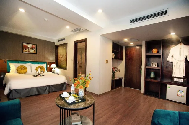 جناح جونيور بسريرين منفصلين بإطلالة، Aviary Hanoi Hotel and Travel 2/3