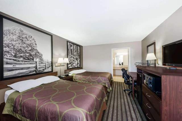 غرفة بسريرين مزدوجين للمدخنين، Super 8 by Wyndham Chattanooga Ooltewah 1/1