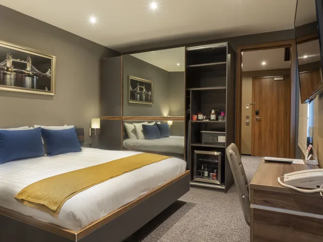 غرفة بريميوم بسرير مزدوج بإطلالة على النهر، Crowne Plaza London - Kingston 8/10